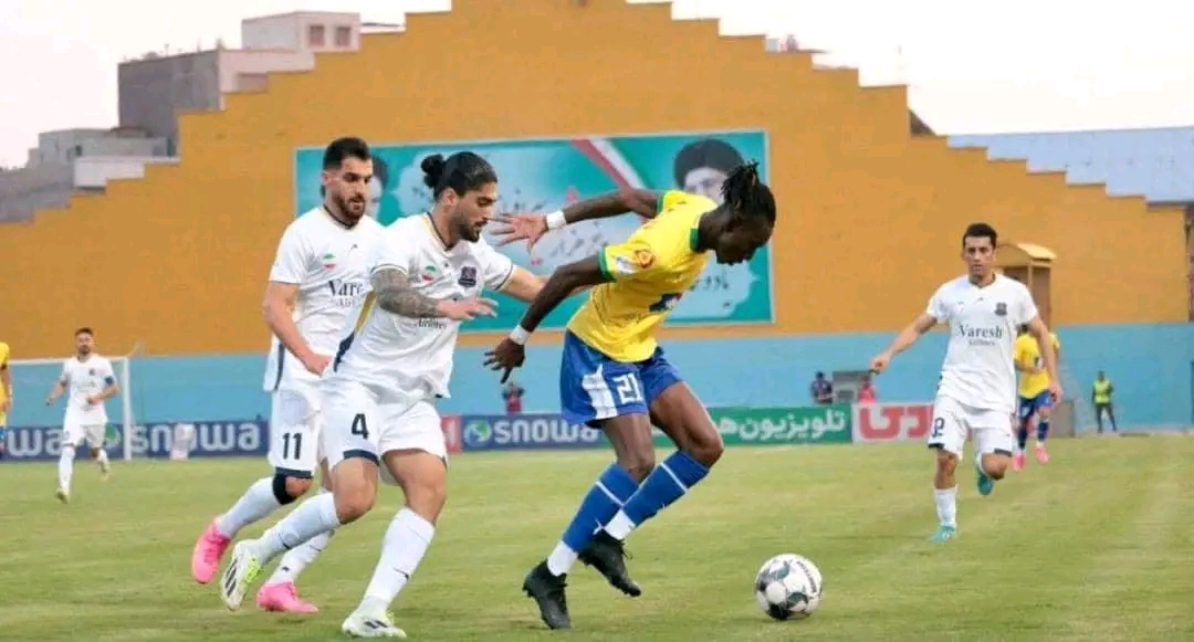 Gambian Striker Bubacarr Steve Trawally Makes Impactful Full Debut for Sanat Naft Abadan