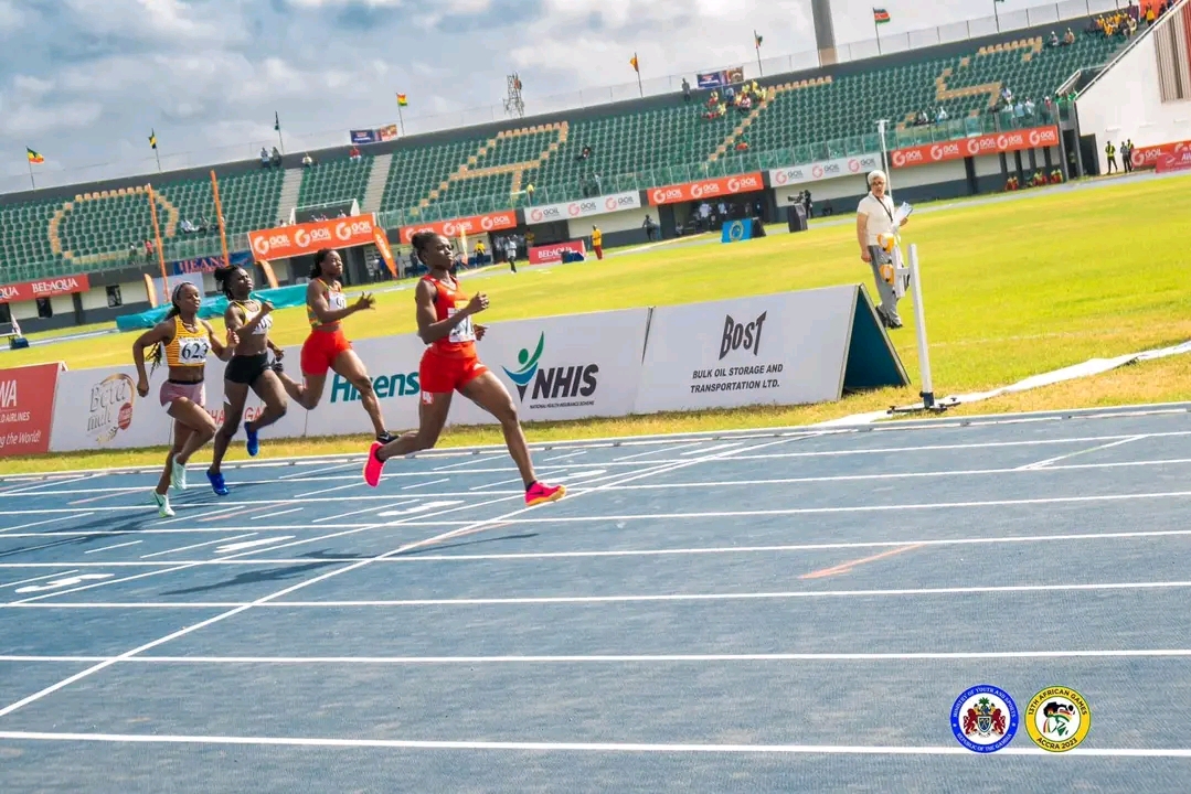 Gina Mariam Bass Bittaye Triumphs in Women’s 100m Heat at 13th African Games